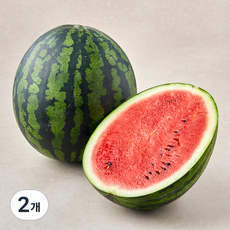 달고 시원한 수박, 5kg 이상, 2개