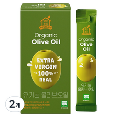 맑은농장 엑스트라버진 올리브오일 14p, 140ml, 2개