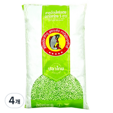 FISH BRAND 魚牌 魚標 綠色珍珠粉圓, 1入, 500g, 4個