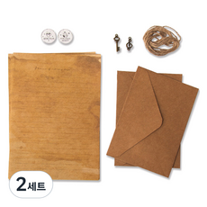 Inp ACHA 復古KP信紙組, 2套, 2號