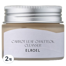 ELROEL 胡蘿蔔葉完美清潔洗面乳, 2個, 50g