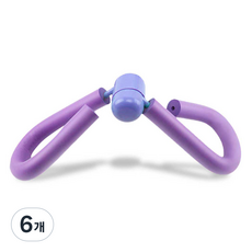 디어모모 필라테스 요가 버터플라이 케겔 운동 링, 퍼플, 6개