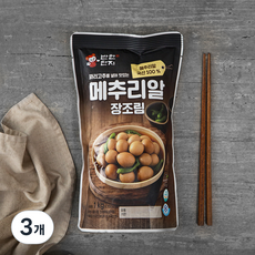 반찬단지 꽈리고추를 넣어 맛있는 메추리알 장조림, 1kg, 3개