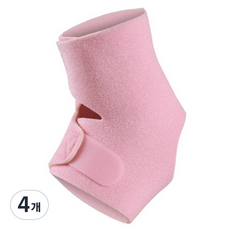 피어니스트 발목 스트랩 보호대, 4개, 핑크
