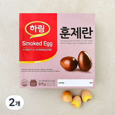 하림 훈제란 875g, 2개, 25구