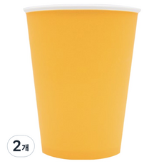 Swan 黃色紙杯 384ml, 2個, 50入