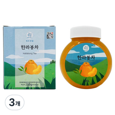 제주앤팜 한라봉차, 200g, 3개, 1개입