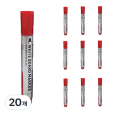 SEOWOO 易擦拭液態白板筆, 20個, 紅色