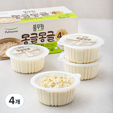 풀무원 유기가공식품 인증 몽글몽글 옛 순두부 4입, 450g, 16개