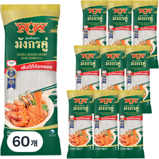 DoubleDragonBrand 綠豆粉絲 空心冬粉, 40g, 60包