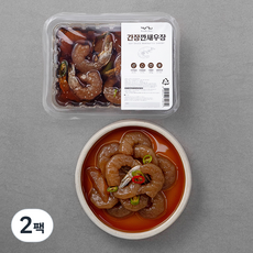 바다백미 간장 깐새우장, 300g, 2팩