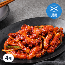 미스타셰프 한가득 통통 낙지볶음 (냉동), 450g, 4개