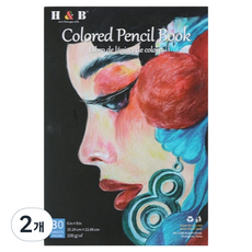 All Like 多用途繪圖本 Chaeyeon版, 15.2 x 1 x 24.3 cm, 2個