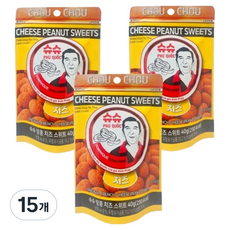슈슈땅콩 치즈 스위트, 40g, 15개