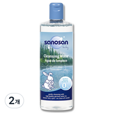 사노산 베이비 클렌징 워터, 500ml, 2개