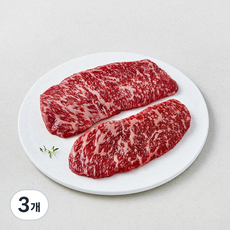 농협 한우 채끝 1++등급 (7) 구이용 (냉장), 3개, 200g