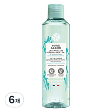 이브로쉐 퓨어 알게 투인원 미셀라 워터 메이크업 리무버, 6개, 200ml