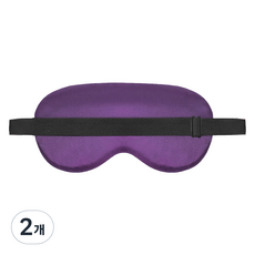 B2WIN 扣環式眼罩 OPP包裝 19 紫色, 2個, 1入