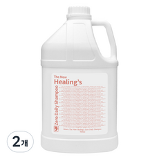 모에타 더 뉴 힐링스 제로 데일리 손상모 대용량 샴푸, 4L, 2개