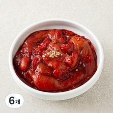 천년의젓갈 곰소 멍게젓, 150g, 6개