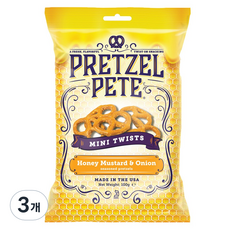 蜂蜜芥末和洋蔥蝴蝶餅, 100g, 3個