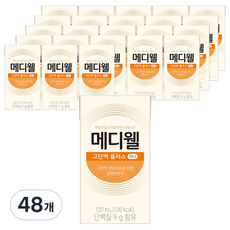 메디웰 고단백 플러스 미니, 120ml, 48개