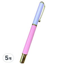 B2WIN 文具毛筆, 粉紅色, 5個