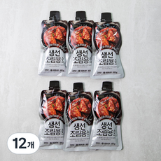 주비푸드 생선 조림용 소스, 100g, 12개
