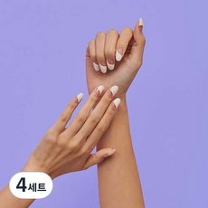 힙칙 네일드 잇 세미 큐어 젤 네일 스트립, 스테이 클래시, 4세트
