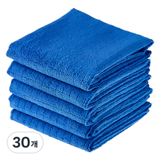 코멧 극세사 청소 타월, 블루, 30개