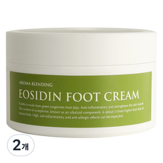 소소코 이오시딘 발보습 발관리 아로마블랜딩 풋 크림 130g, 2개, 1개입