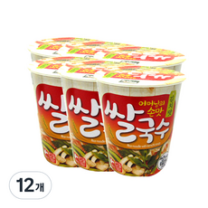 백제 쌀국수 김치맛, 58g, 12개