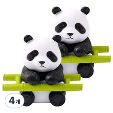 Black Tree D型熊貓迷你公仔, 4個