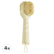 Our Works 運動鞋洗滌刷, 象牙白, 4個