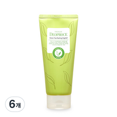 DEOPROCE 迪普詩 頂級Deoproce綠茶植物去角質凝膠, 170g, 6個