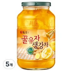 담터 꿀유자 생강차, 1kg, 1개입, 5개