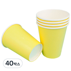 Partyfia杯子嬰兒黃色 270ml, 6入, 40盒