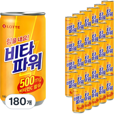 롯데칠성음료 비타파워, 180ml, 180개