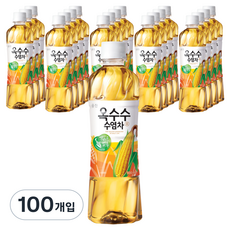 웅진 옥수수수염차 음료, 500ml, 100개