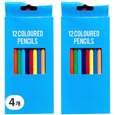 더조넷 투타입 색연필 b, 4개, 12색