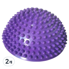 Labelloa 涼感彩色足部按摩球, 紫色, 2個