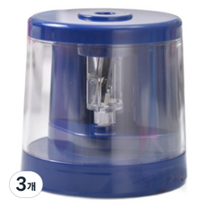 일상속반짝 자동 연필깎이, 네이비, 3개