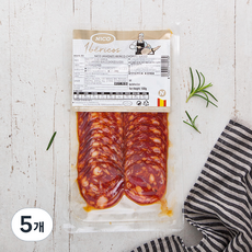 NICO 하몽 이베리코 초리조 슬라이스 햄, 100g, 5개