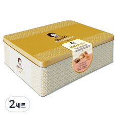 마틸드비첸지 밀레포글리에 이탈리아 크림 필링 퍼프 패스트리 4종 + 틴케이스 세트 390g, 2세트