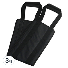 소담몰 손잡이형 가정용 들것 블랙, 3개