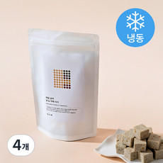 오느루 강아지 자연식 수제화식 4개입 (냉동), 200g, 4개, 닭
