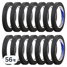 OON 마스킹 테이프 검은색 10mm, 56개