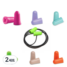 Max 隔音耳塞 7 種樣品包 1 包 含便攜包, 2組