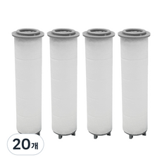 리빙이프 몬스터 필터 샤워기 전용 필터, 20개