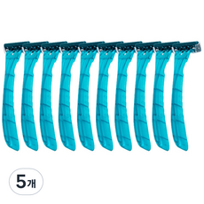 미빌 일회용품 2단 호텔 일회용면도기, 10개입, 5개